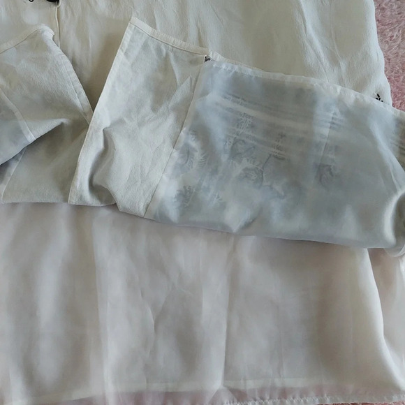 Diane Gilman 100% Silk Vintage Tunic Top Size 3X - Picture 9 of 9